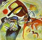 Wassily Kandinsky Canvas Paintings - Picture with a Black Arch